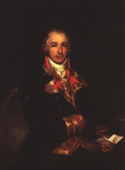 Francisco De Goya : Portrait Of Don Jose Queralto